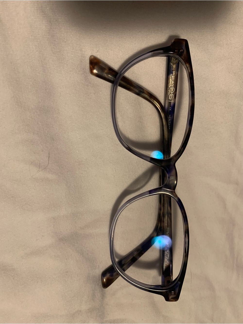 Tortoiseshell Rounded Rectangle Eyeglass by OGI- 7171/2231 Heritage Frames
